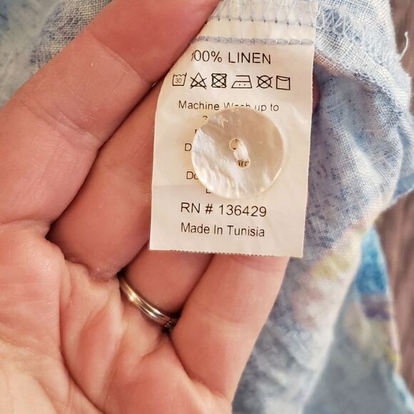 Michaels Linen Shirt  - Picture 6 of 10